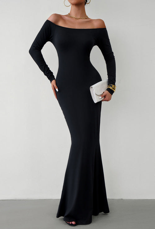 Long sleeve maxi dress