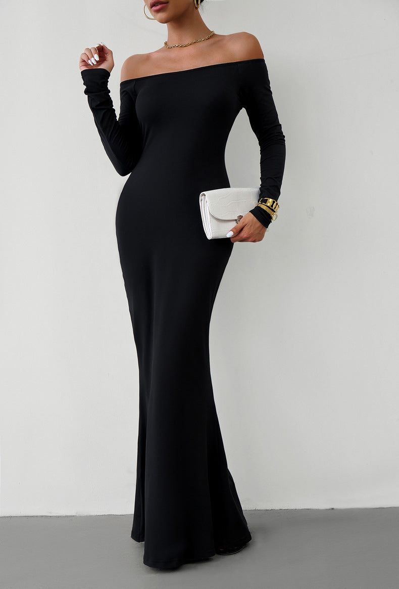 Long sleeve maxi dress