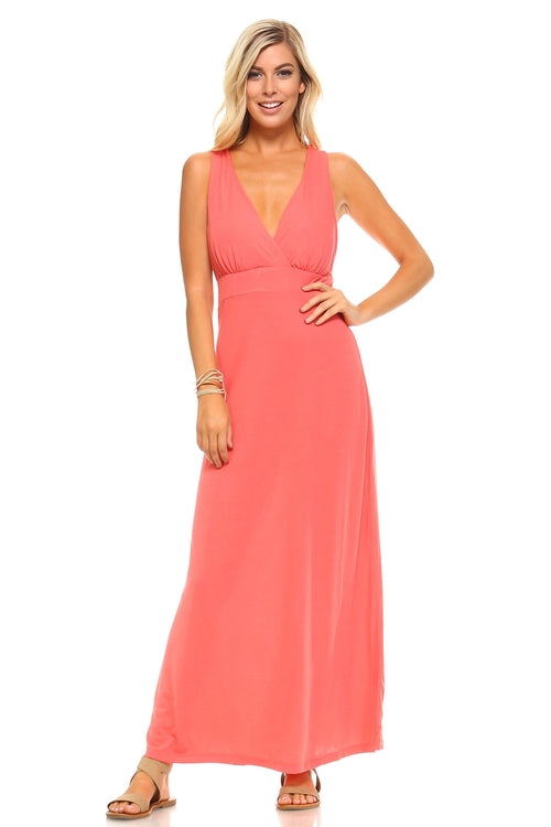 Halter maxi dress