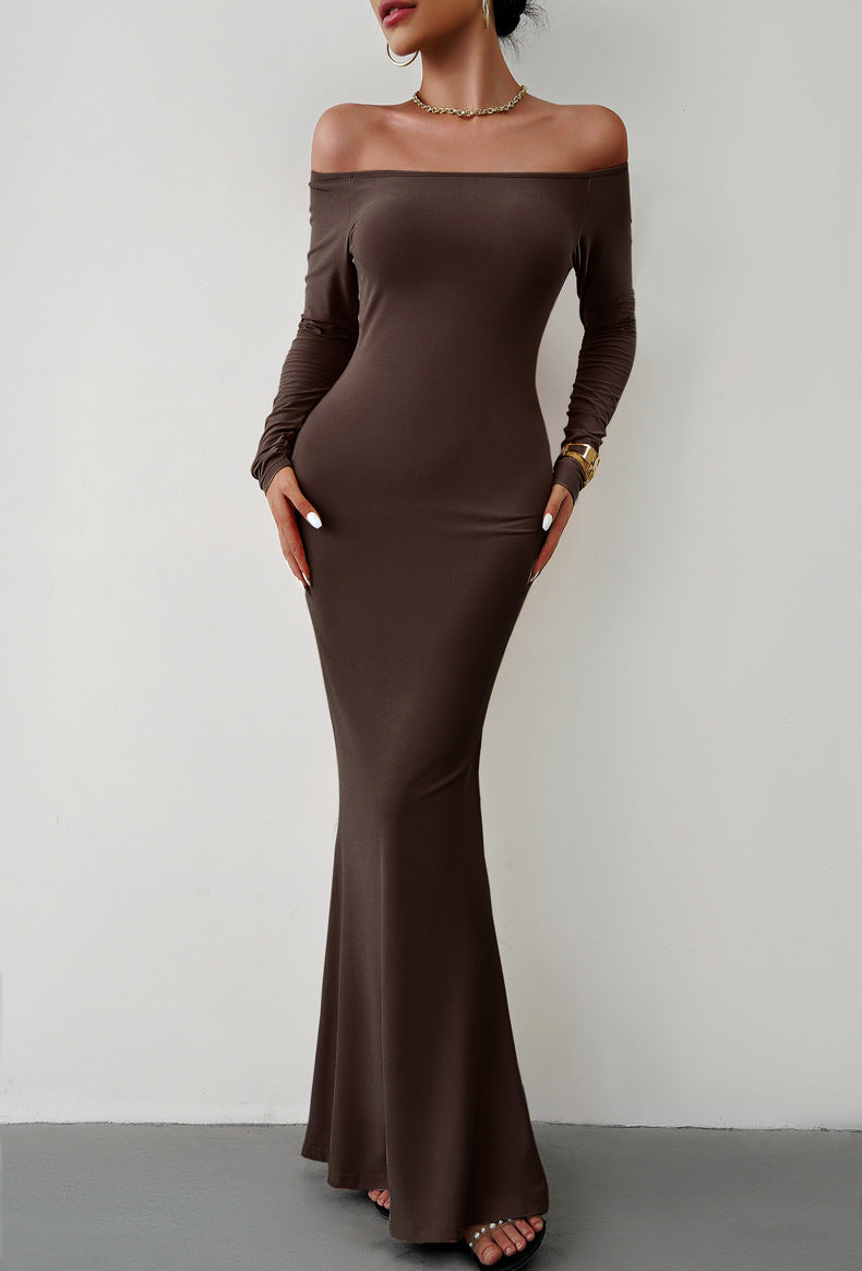 Long sleeve maxi dress