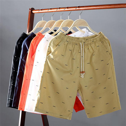 Knee length simple shorts